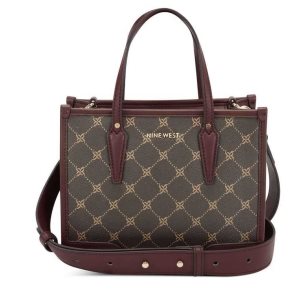 Nine West Emery Mini Tote Hnede Bordove | WINFHR-109