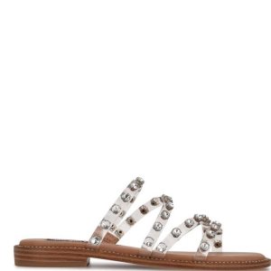Nine West Evan Balerinky Slapky Sandals Béžové | IAGDXQ-476