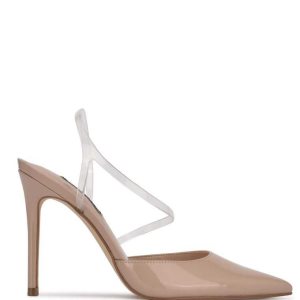 Nine West Fames Slingback Pumps Béžové | XHACPT-627