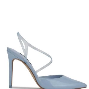 Nine West Fames Slingback Pumps Modre | KABYUP-273