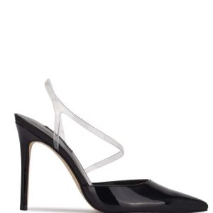 Nine West Fames Slingback Pumps Čierne | ESKNZL-891