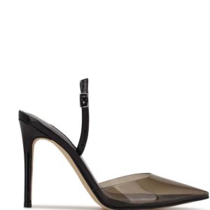 Nine West Fayes Pointy Spicou Slingbacks Čierne | RNYJWU-510