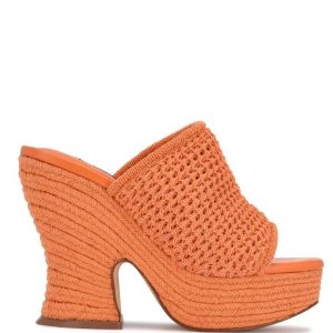 Nine West Fefee Platforme Slapky Oranžové | CUFKGP-901