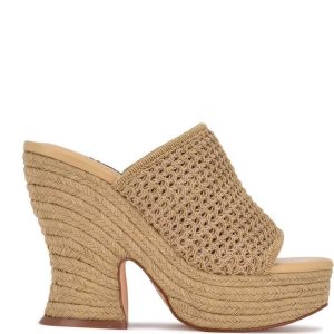Nine West Fefee Platforme Slapky Sandals Béžové | FOBKGU-154