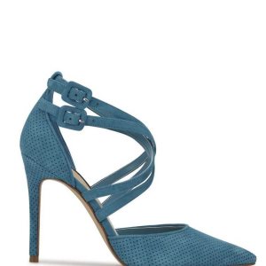 Nine West Festa Pointy Spicou Pumps Tyrkysové | DLGVFK-835