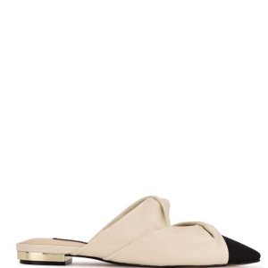 Nine West Findya Pointy Spicou Krém Čierne | IZFKJO-416
