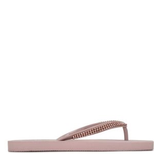 Nine West Flips Tanga Sandals Svetlo Ruzove | DJTOAS-615