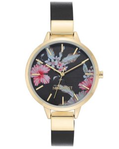 Nine West Floral Dial Čierne | EVQFGJ-280