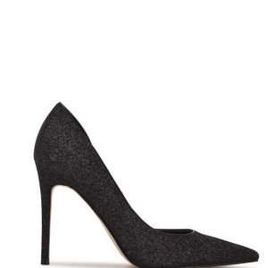 Nine West Folowe d'Orsay Pointy Spicou Pumps Čierne | KWMTIR-849