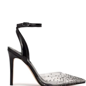 Nine West Foreva Ankle Remienkove Saty Pumps Čierne | WXIFNV-482