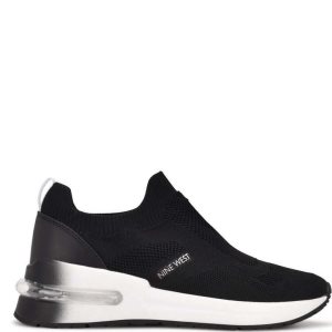 Nine West Foto Slip On Sneakers Čierne | GRQUTJ-109