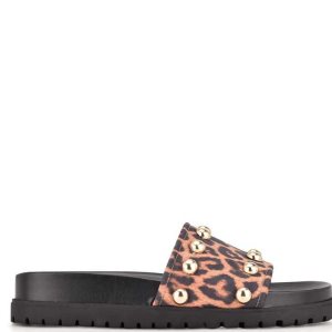 Nine West Freely Studded Balerinky Slapky Sandals | YQKJFL-721
