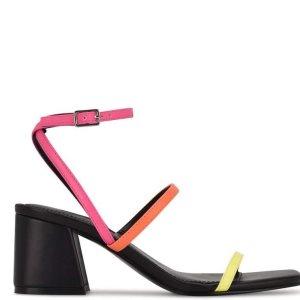 Nine West Gali Block Heel Slapky Viacfarebný | QCBLFO-145