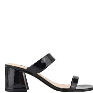 Nine West Galvin Block Heel Slapky Sandals | ADKGQB-152