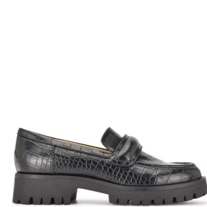 Nine West Garren Lug Sole Loafers Čierne | SGJRYM-530