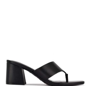 Nine West Gelina 9x9 Block Heel Slapky Sandals Čierne | WDQZAT-159