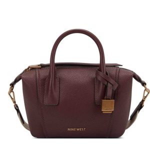 Nine West Genoa Mini Satchel Bordove | JHSMRE-917