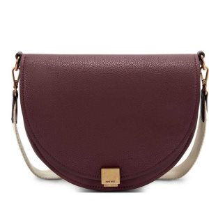 Nine West Genoa Saddle Bordove | JLEQOI-936