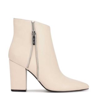 Nine West Glorya Booties Krém | NWLFMB-607