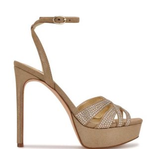 Nine West Gobig Platforme Sandals | AXGOIZ-731