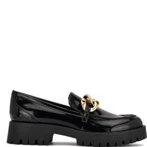 Nine West Gracy Lug Sole Loafers Čierne | DLOWIN-589