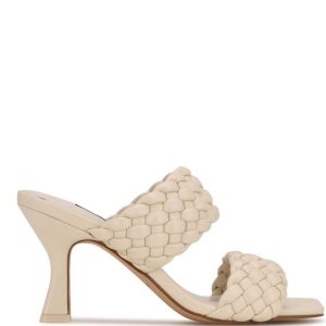 Nine West Hasnot Na Podpatku Slapky Sandals Krém | MZHJXF-840