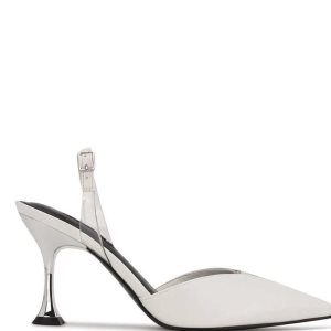 Nine West Heat Pointy Spicou Slingbacks Biele | YHNTQS-832