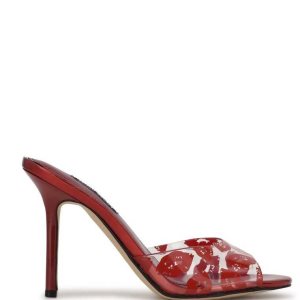 Nine West Ido Na Podpatku Slapky Sandals Červené | TPBURS-405