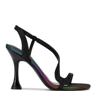 Nine West Immal Saty Sandals Čierne | DEMVKG-278