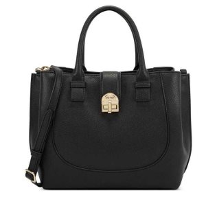 Nine West Ione Jet Set Satchel Čierne | QAPSMW-705