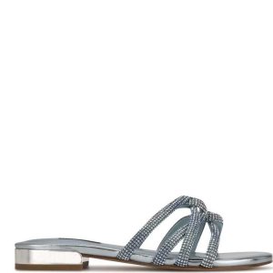 Nine West Iria Saty Slapky Sandals Modre Viacfarebný | JIFEMT-264