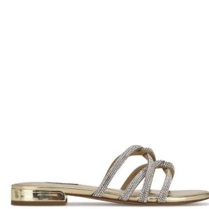 Nine West Iria Saty Slapky Sandals | VGQJIC-087