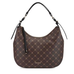 Nine West Irina Hobo Hnede Čierne | LMXEVS-634
