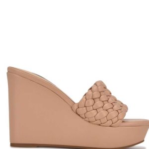 Nine West Kat Platforme Slapky Sandals Ruzove | LXMCKA-892