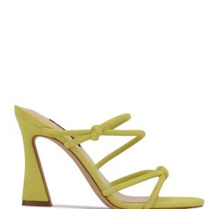Nine West Kims Na Podpatku Slapky Žlté | EVOZFX-340