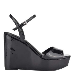 Nine West Kinda Platforme Ankle Remienkove Čierne | VXTZNE-359
