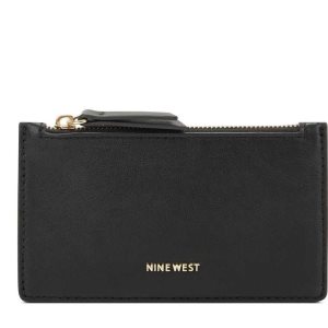 Nine West Lawson Coin Card Case Čierne | NCVJAG-514