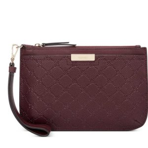 Nine West Lawson Wristlet Bordove | IDGMKH-139