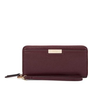 Nine West Lawson Zip Arnd Wrstlt Bordove | VZHJRQ-289