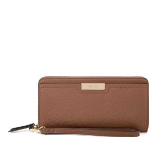 Nine West Lawson Zip Arnd Wrstlt Hnede | BYZQWG-260
