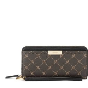 Nine West Lawson Zip Arnd Wrstlt Hnede Čierne | IUOSTZ-710