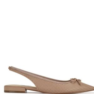 Nine West Livi Slingback Pointy Spicou Hnede | NWEUQO-780