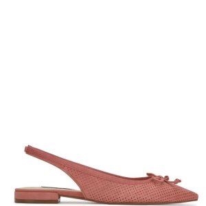 Nine West Livi Slingback Pointy Spicou Svetlo Koralove | JCVMKF-291