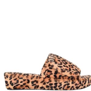 Nine West Lounge Platforme Slapky Sandals Leopardie | XKBIUF-264