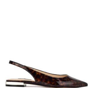 Nine West Lucee Slingback Pointy Spicou Hnede | IUOTYH-317