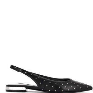 Nine West Lucee Slingback Pointy Spicou Čierne | PUZYFR-182