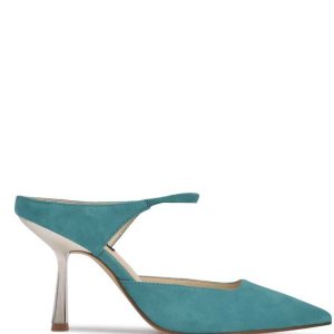 Nine West Madys Mules Tyrkysové | CHZYNM-029