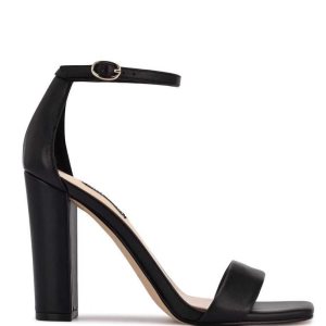 Nine West Marrie Ankle Remienkove Čierne | GZBXUR-102