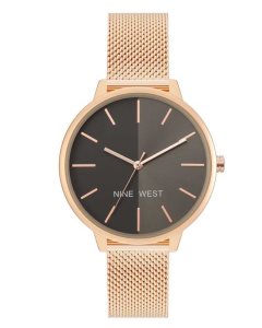 Nine West Mesh Bracelet Ruzove Zlate | DOTVCI-097