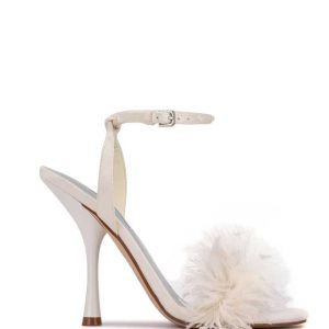 Nine West Milano Na Podpatku Biele | BWUHQP-285